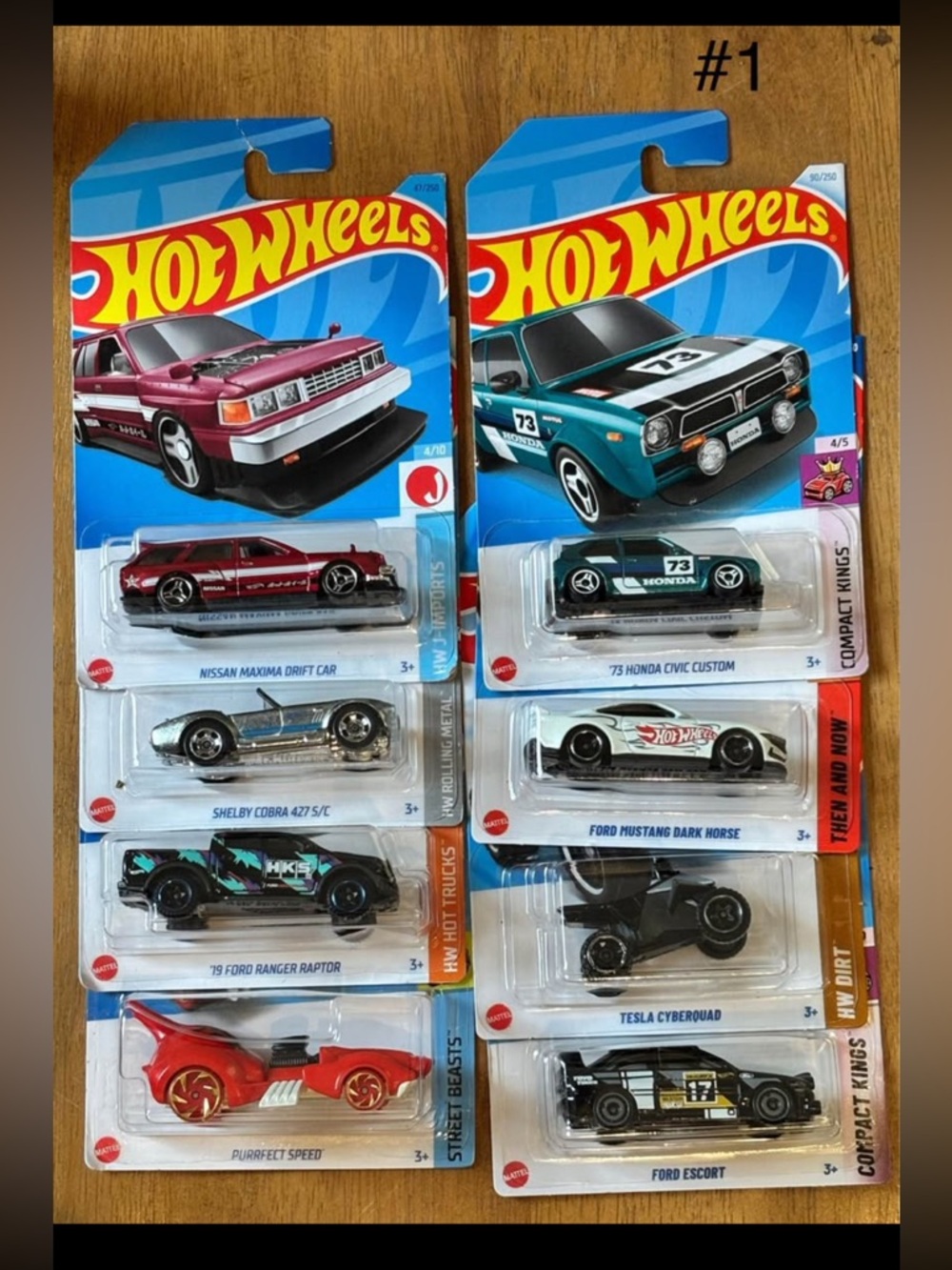 New Hot Wheels Die Cast Cars #1
